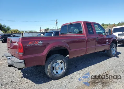 2005 Ford F350 Srw Super Duty z USA, uszkodzony, nr VIN 1FTWX31P25EB28978